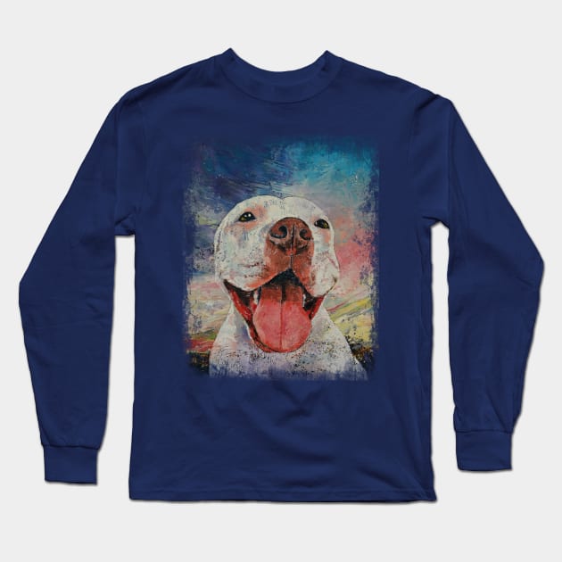 Pitbull Long Sleeve T-Shirt by creese